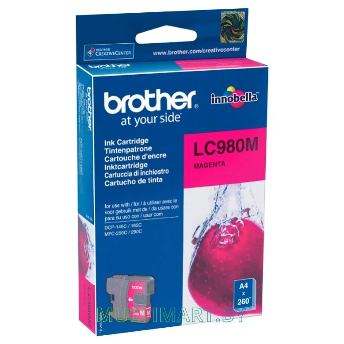 Картридж Brother LC980M